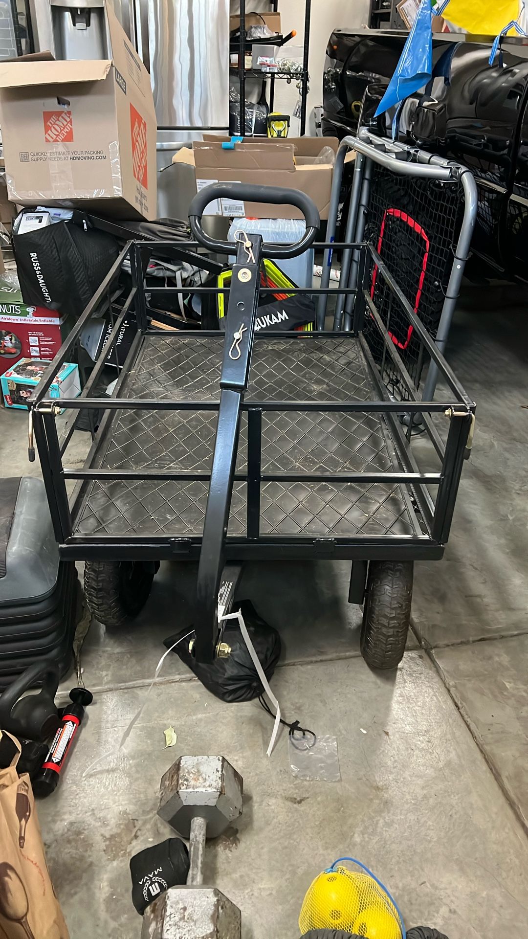 Gorilla cart 1200lbs Black OBO