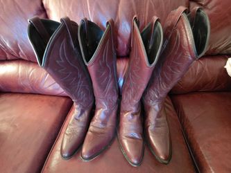 Old West Silver Canyon Cowboy Boots