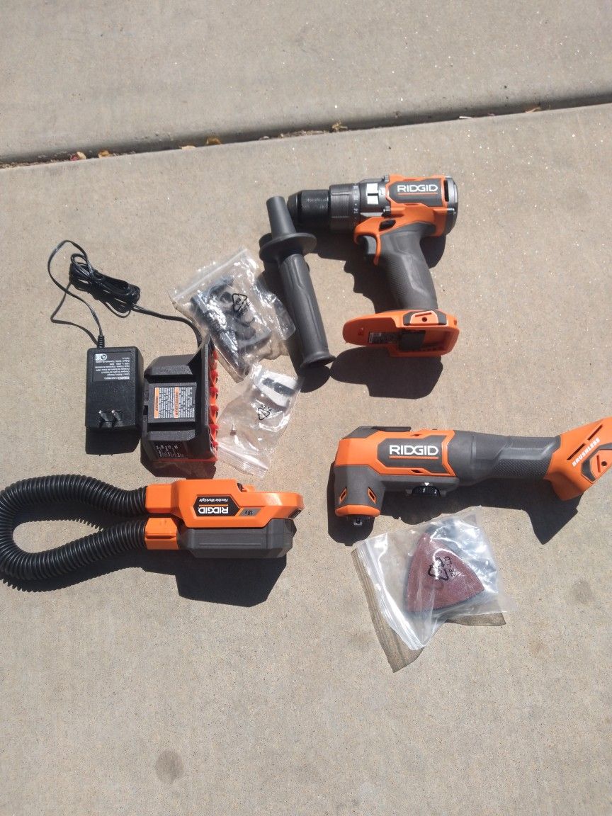 Ridgid Combo Deal $140 All New