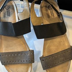 Earth, spirit, sandal