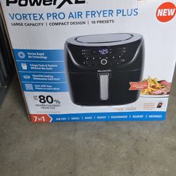 🍗 PowerXL 8QT Air Fryer – Black | BRAND NEW – Only $75! 🔥
