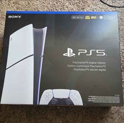 PlayStation 5 slim digital version NEW UNOPENED!
