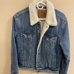 Levi’s Trucker Sherpa Jacket (Mens Size Small)