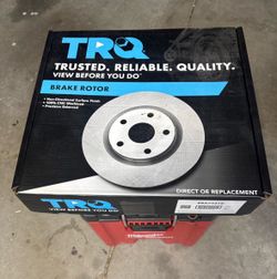 TRQ Brake Rotor BRA74210 Direct OE Replacement