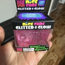 Needoh Cube Glitter Glow