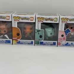 Pokémon Funko Pop bundle lot of 4