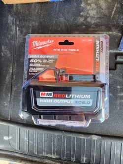 Milwaukee m18 6.0AH battery