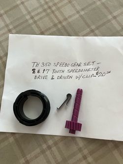 TH 350 Speedo Gear Set