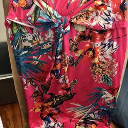 Floral Pencil Skirt 