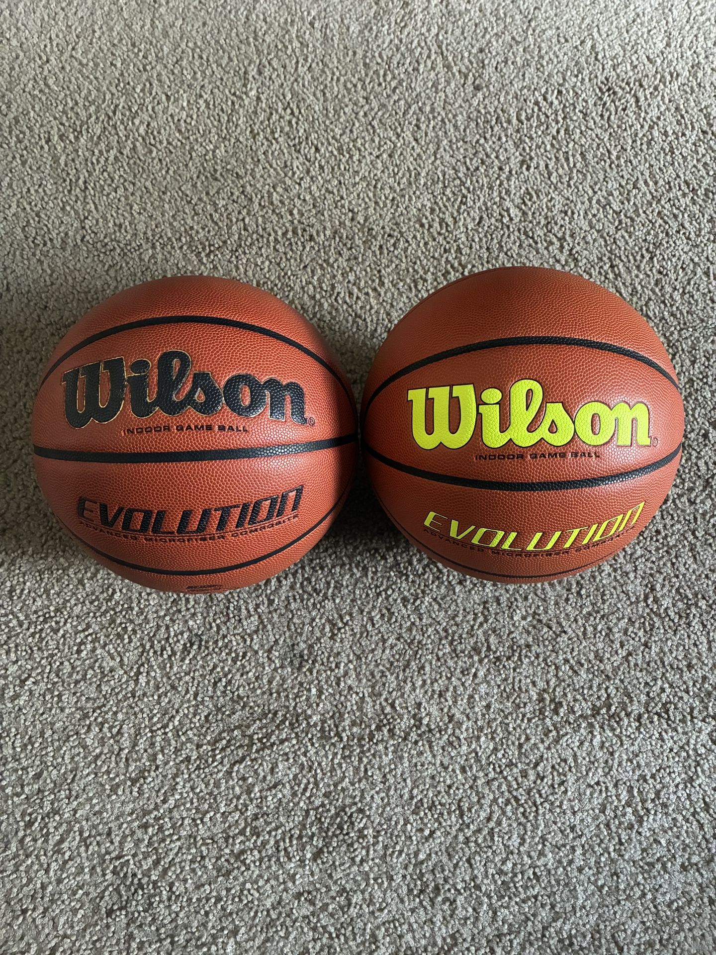 Wilson Evolution Basketballs