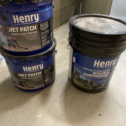 Tengo Estos Botes De Impermeabilizante Marca HENRY