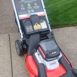 New Craftsman 20V Brushless RP 21" Cordless Mower With 2 9.0AH Battery #CMCMWSP320X2