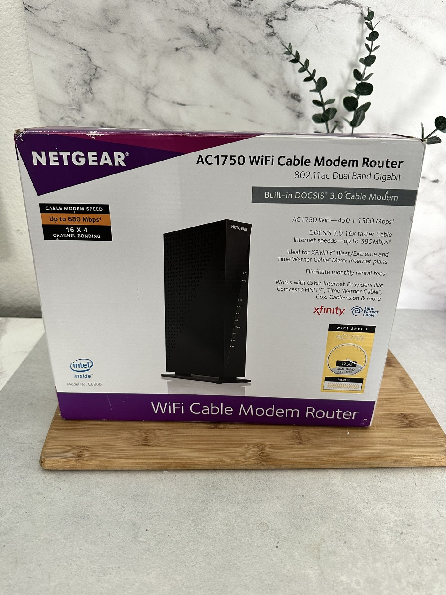NETGEAR Cable Modem WiFi Router Combo C6300