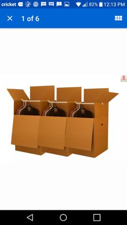 Wardrobe box lot of 3 for moving packing