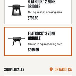 Traeger Flatrock 3 Zone Griddle