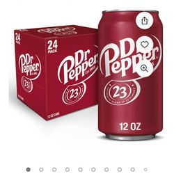 24 Pack Of Dr. Pepper Cans