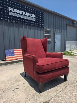 BROYHILL wingback chair with studs, just $135