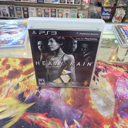 Heavy Rain (Sony PlayStation 3 PS3 2010) Complete Tested Working 