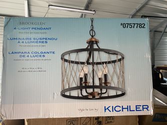 Kichler 4-pendant light