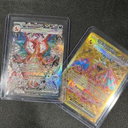 Pokémon Cards - Charizard Ex Obsidian Flames #223 Sir & Charizard Ex (Gold Hyper rare)
