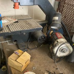 Stationary Grinder And Saw Mitter 