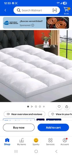 Mattress Topper Queen for Back Pain Relief, Extra Thick Cooling Mattress Pad, Mattress Protector Pillow Top Mattress Cover with 8-21" Deep Elastic Poc