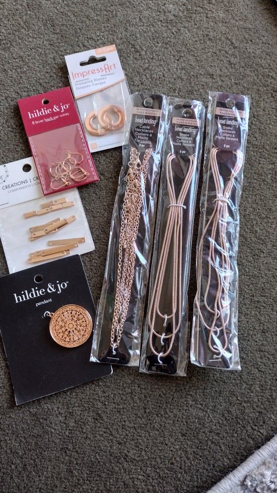 14k Gold Plated Chains, Findings And More