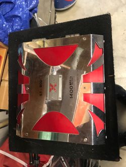 Amplifier with subwoofer