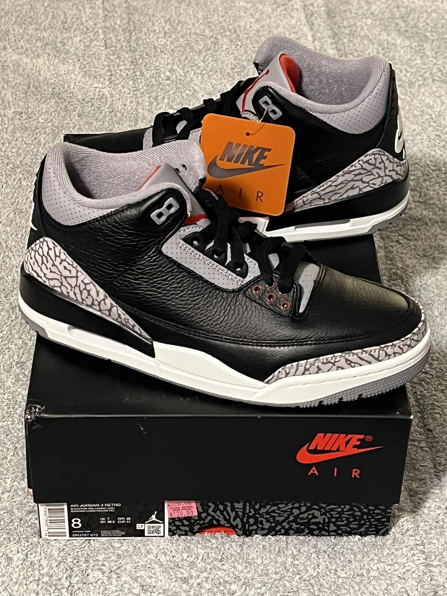 Air Jordan 3 Retro Black Cement