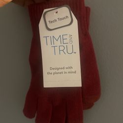 Red Youth Gloves 