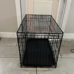 30 Inch Medium Dog Crate, Heavy Duty Dog Crates for Medium Dogs
