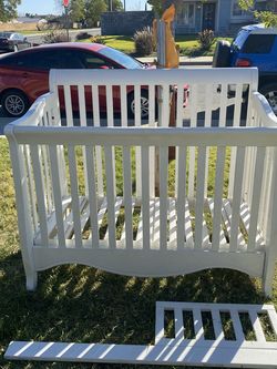 Baby Crib And Toddler Bed