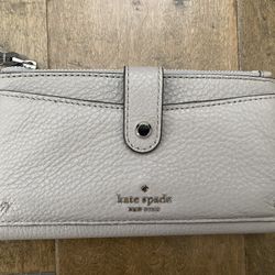 NEW Kate spade Brand Leather Phone Wallet / Wristlet