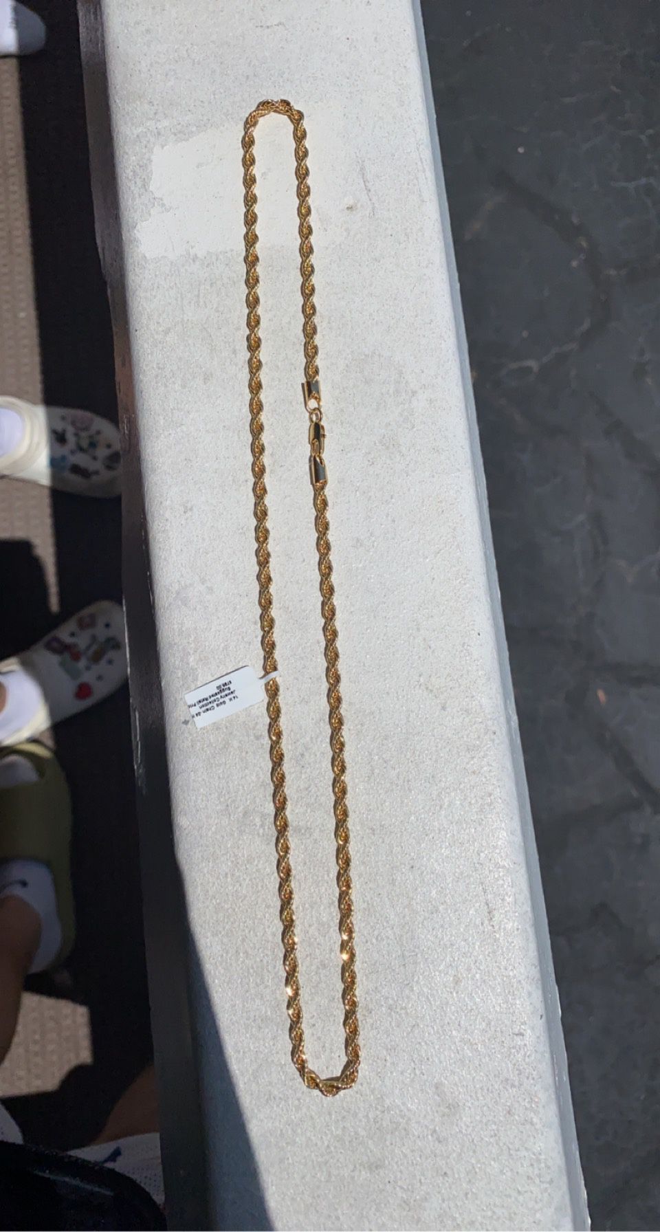 14k Gold Rope Chain 
