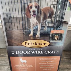 Wire Dog Crate Lightly Used Small Size