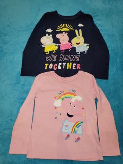 Peppa Pig Long Sleeve T-shirts For Girls