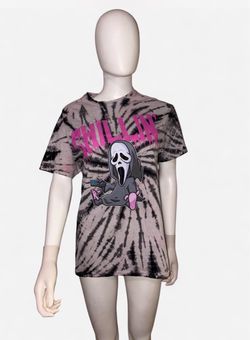 Ghost Face tie-dye baby tee