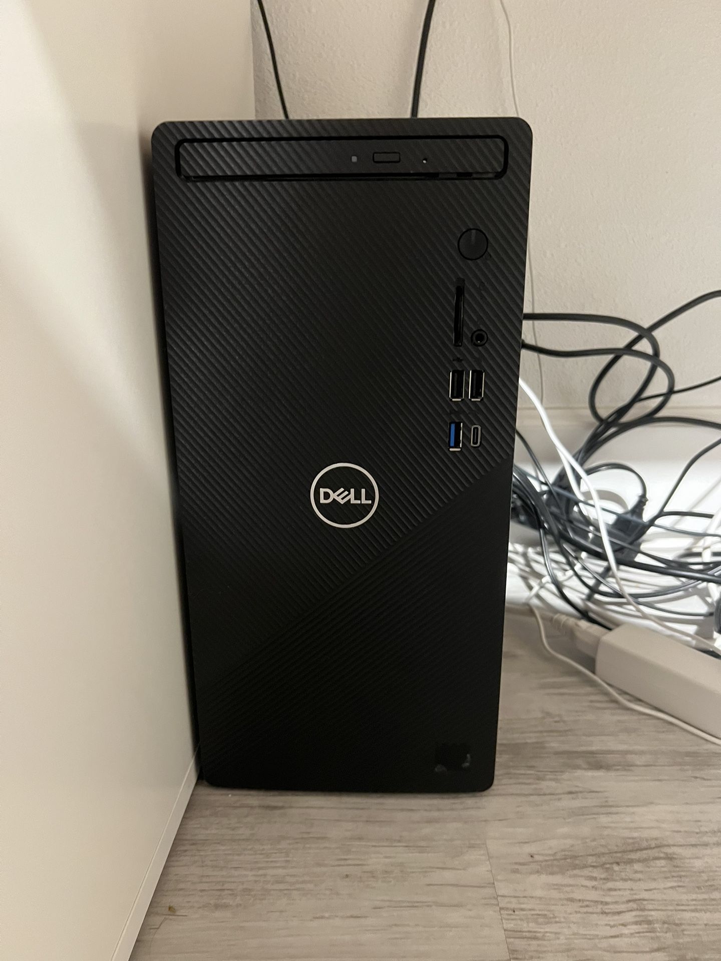 Dell Inspiron 3891 Compact Desktop Computer Tower - Intel Core i5-10400 256GB SSD + 1TB SATA HDD, Intel UHD