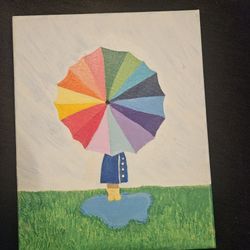 Rainbow Umbrella 