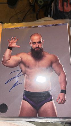 AEW SIGNED PHOTO WITH COA