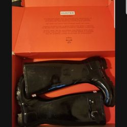 Brand new Hunter boots Black