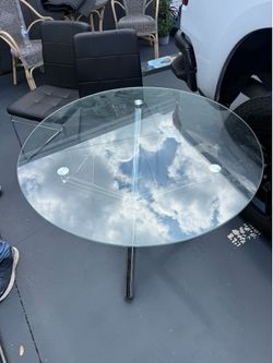 Table and chairs