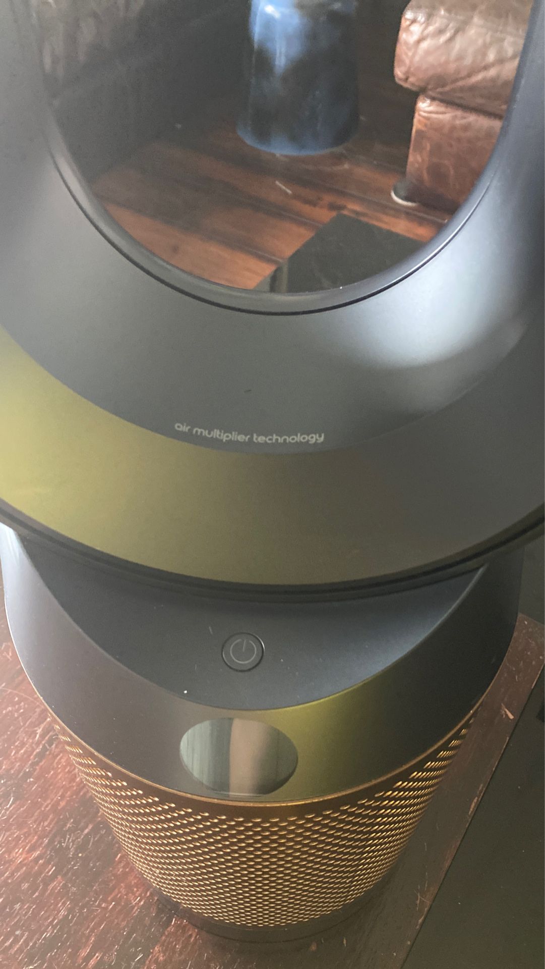 Dyson pure cool me on sale fan exclamation mark