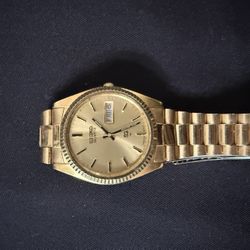 Seiko Gold Plated Watch