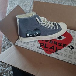 Converse Play  Comme des Garcons Grey- Size 11