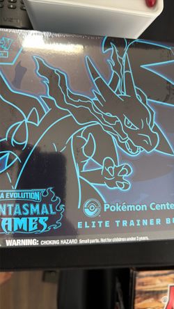 Sealed Phantasmal Flames Pokemon Center Etb