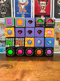 100% Authentic Mini Baby Needoh Ripples / Swirl / Glow / Glob $10 EACH