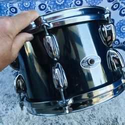 Slingerland 10” Black Chrome 70’s Tom Drum