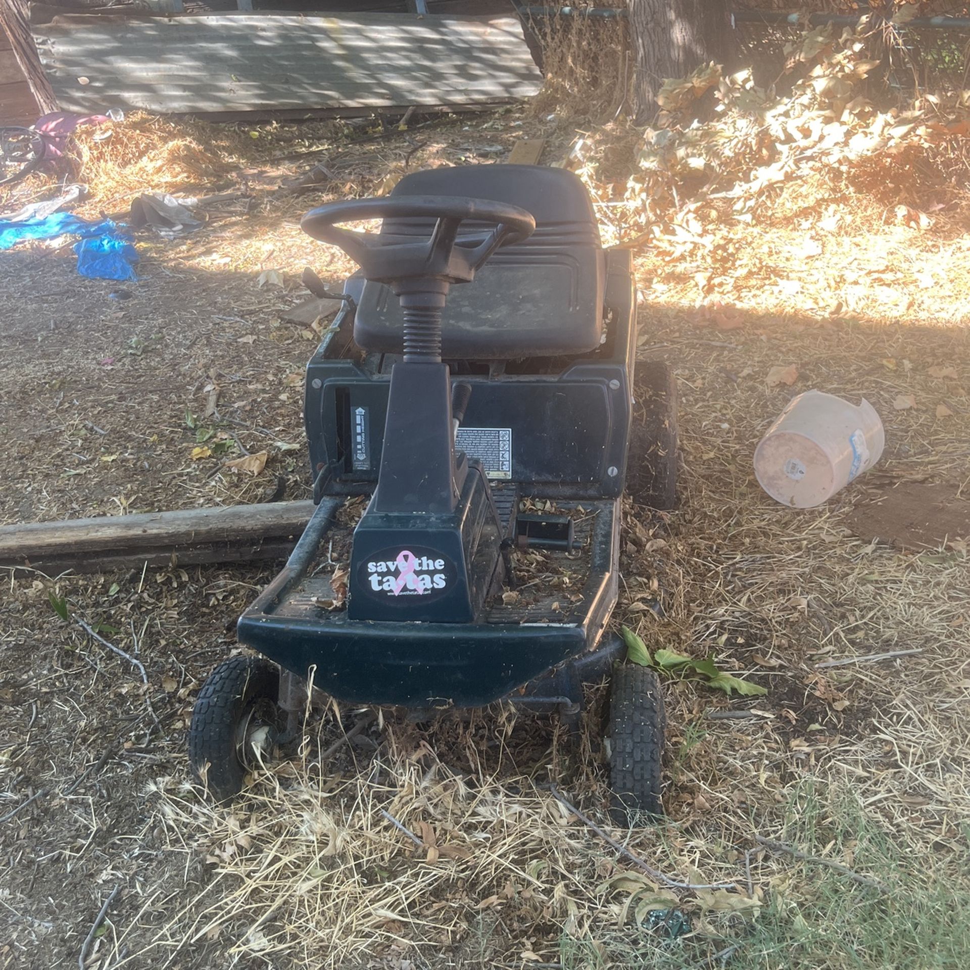 Broken Trashed Lawn Mower For Sale