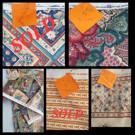 Different Upholstery Fabrics